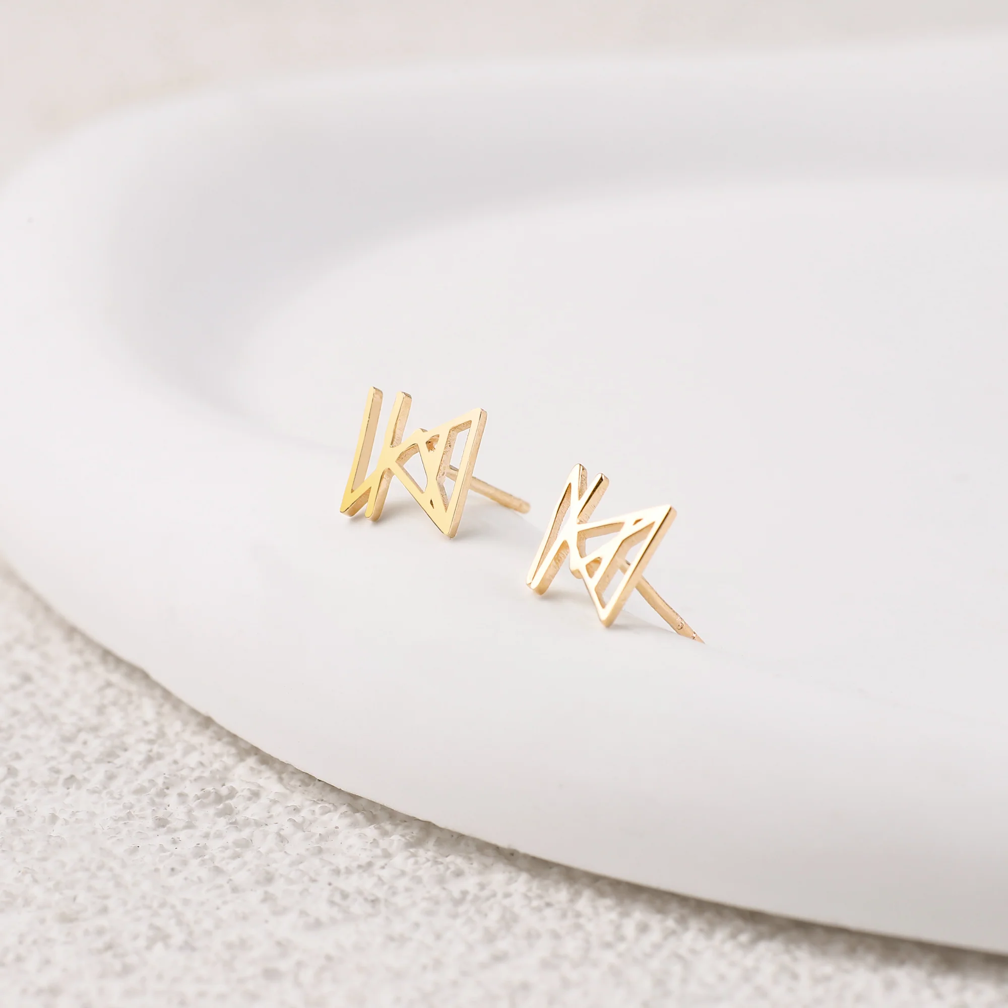 Monogram Name Earrings - Image 8