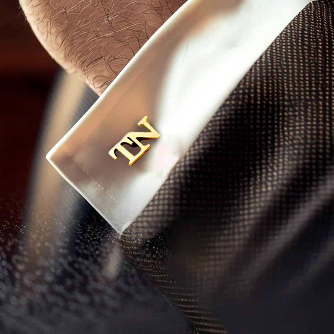 Monogrammed Cufflinks with Initials - Image 24