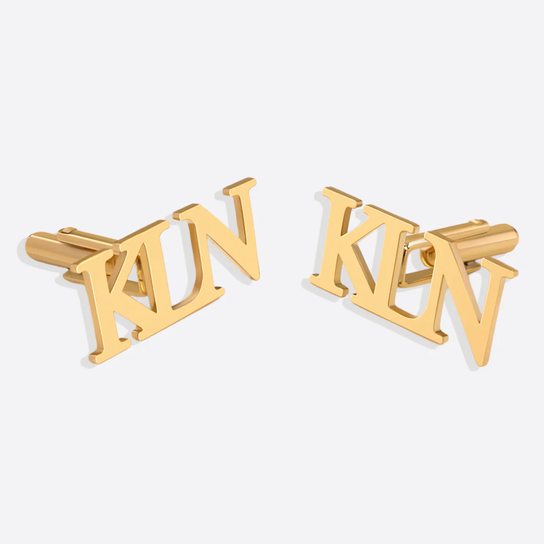 Monogrammed Cufflinks with Initials - Image 49
