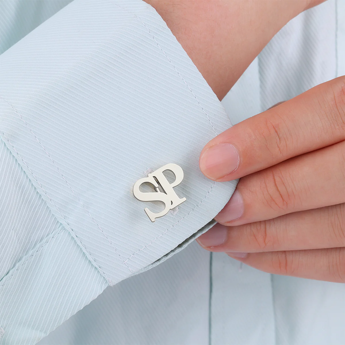 Monogrammed Cufflinks with Initials - Image 61