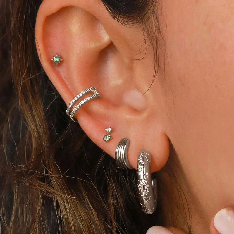 Moon and Stars Dome Hoops - Image 6