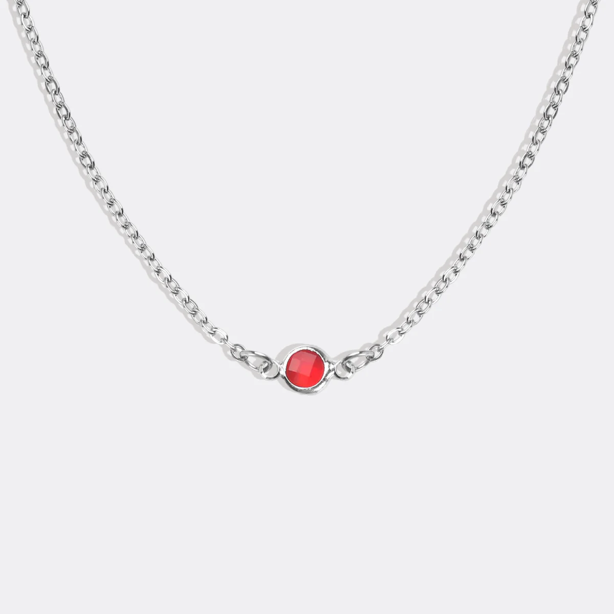 Multi-Stone Birthstone Necklace - Image 19