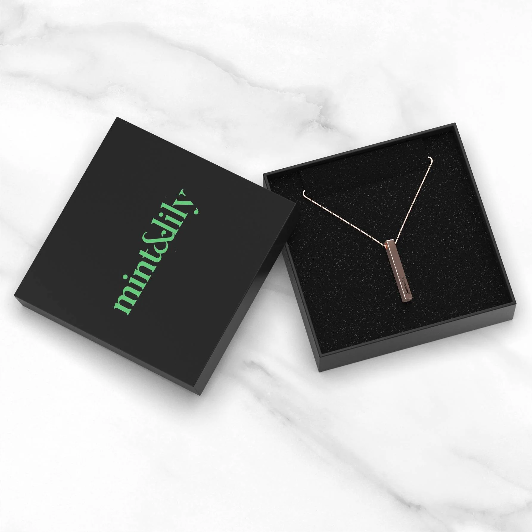 Muse Pillar Bar Necklace - Image 13