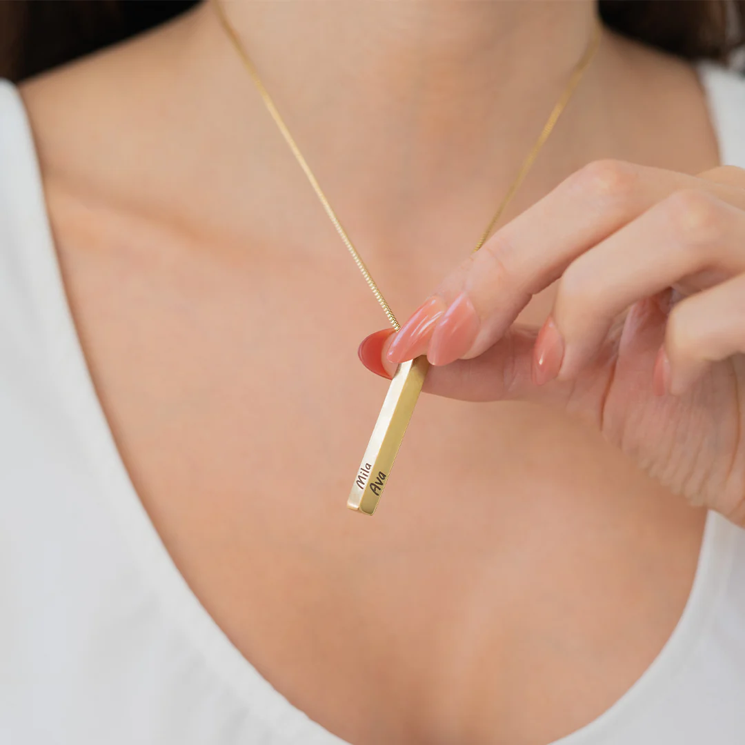 Muse Pillar Bar Necklace - Image 37