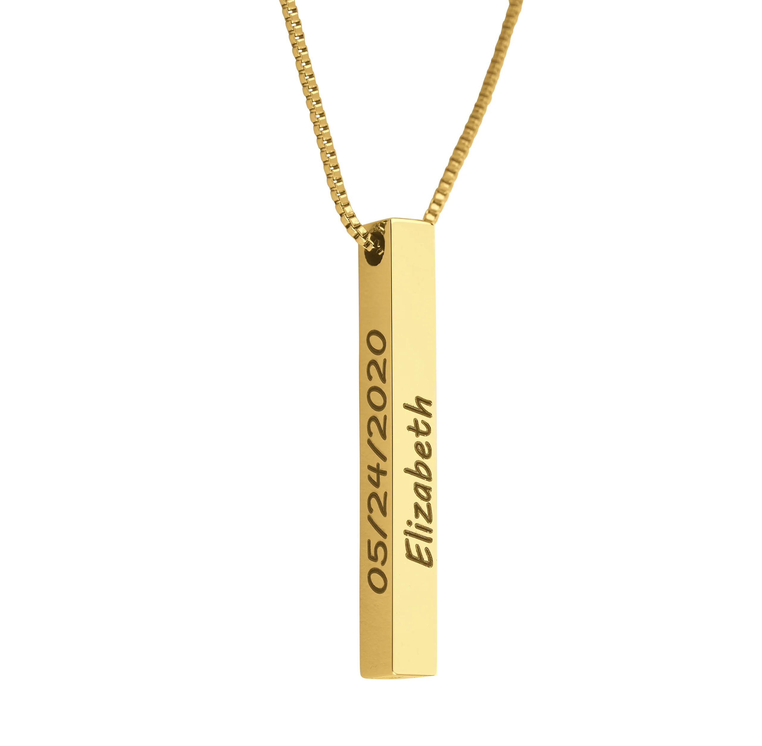 Muse Pillar Bar Necklace - Image 7