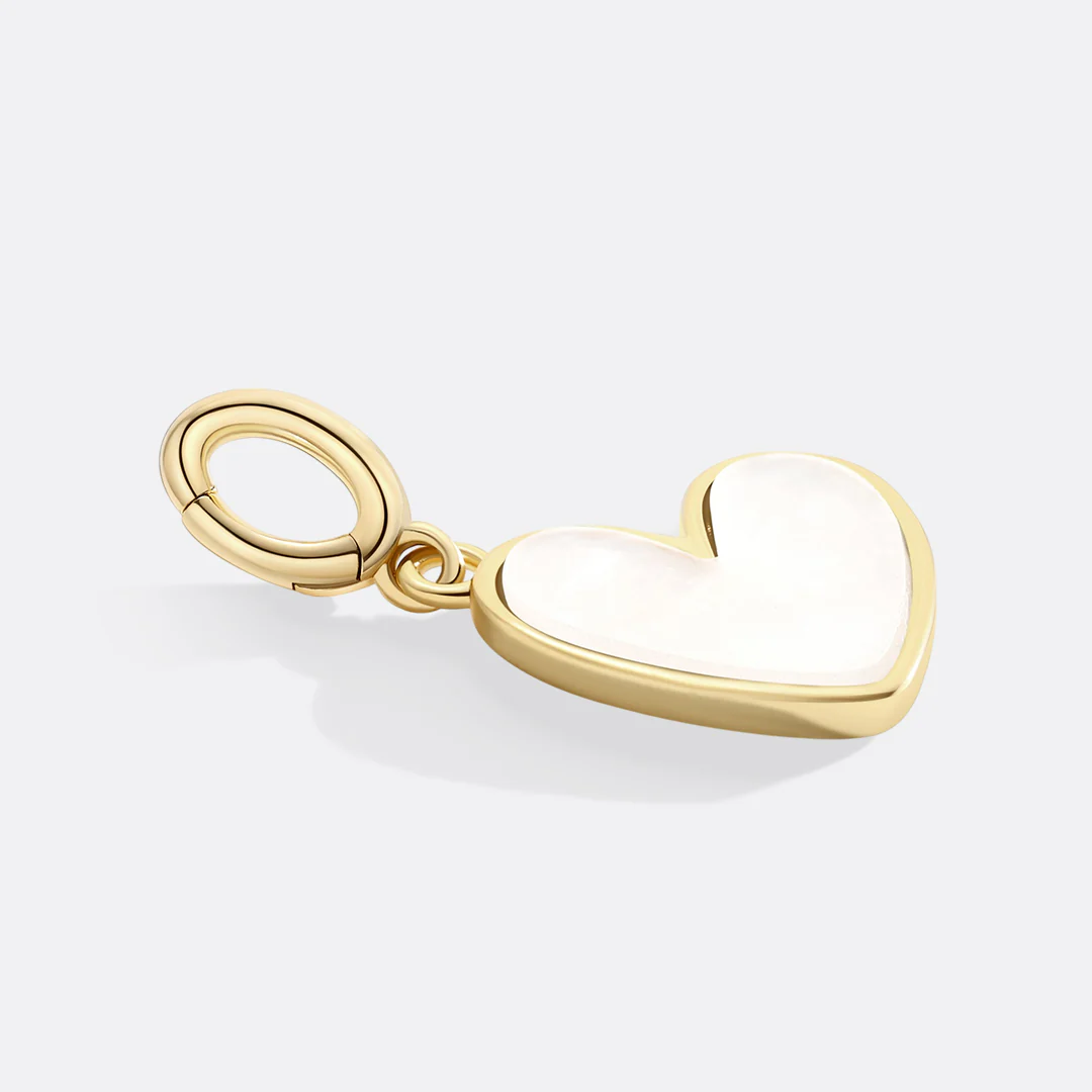 Natural Stone Heart Charm - Image 5