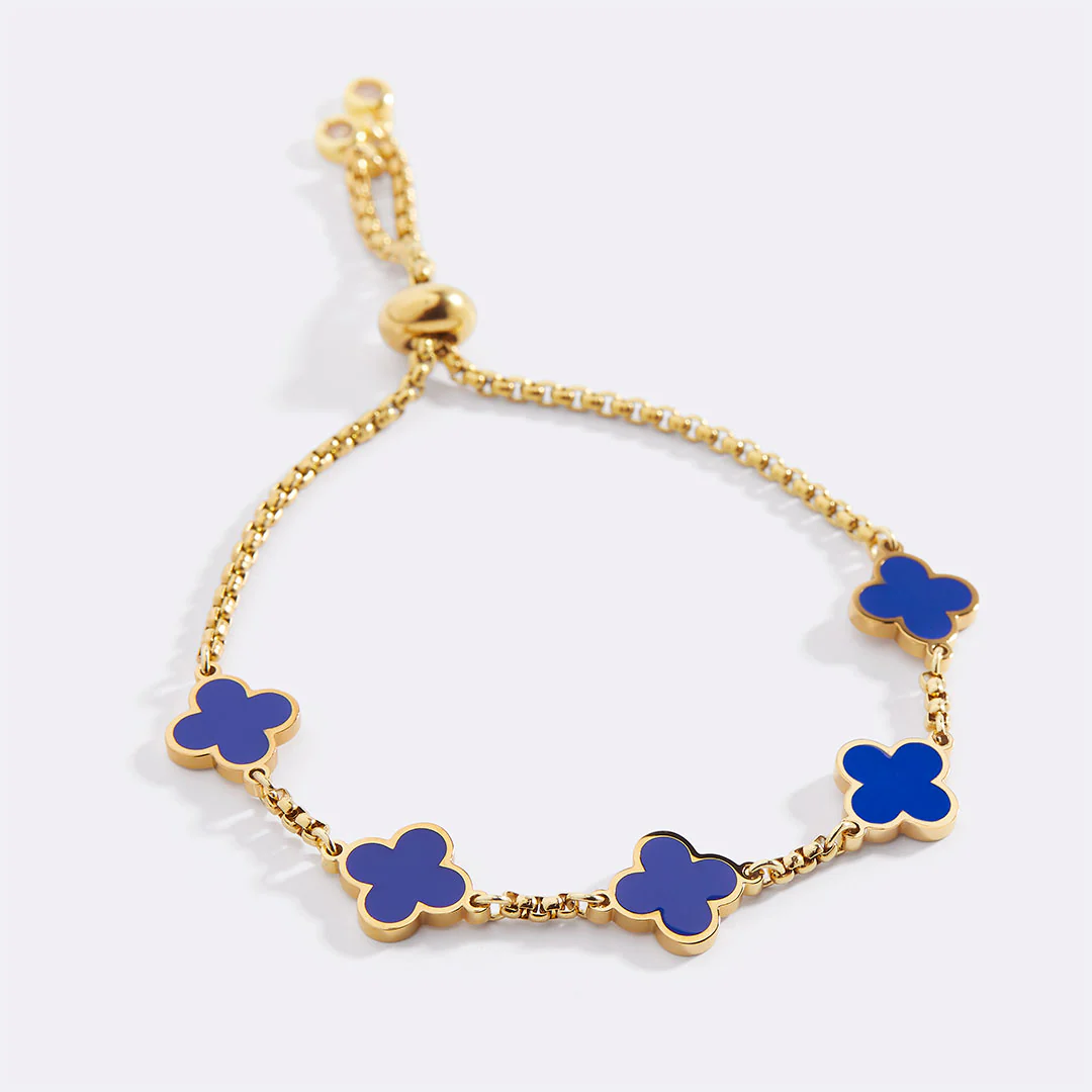 Clover Enamel Bracelet - Image 10