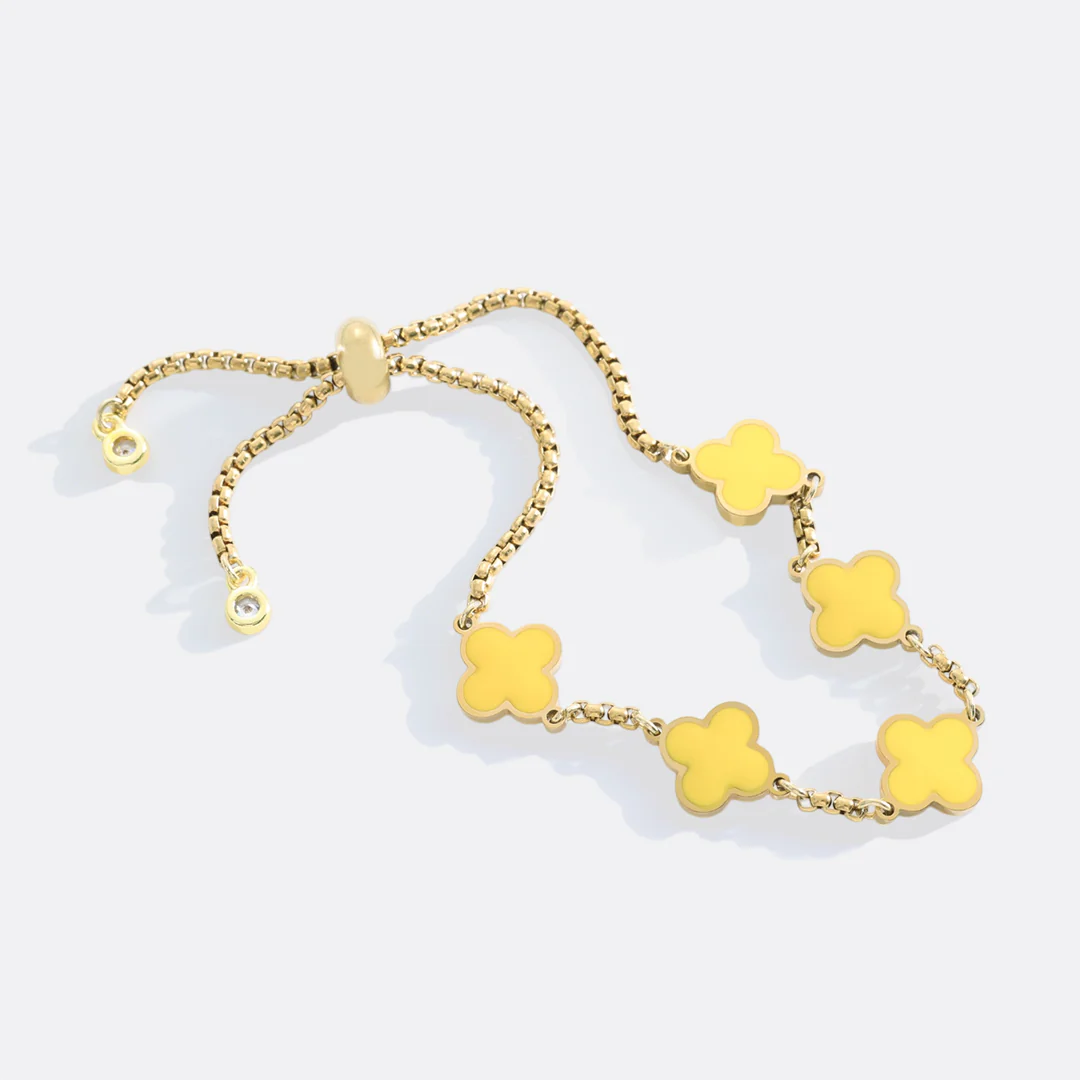 Clover Enamel Bracelet - Image 23
