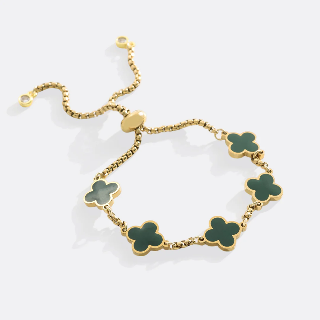 Clover Enamel Bracelet - Image 28