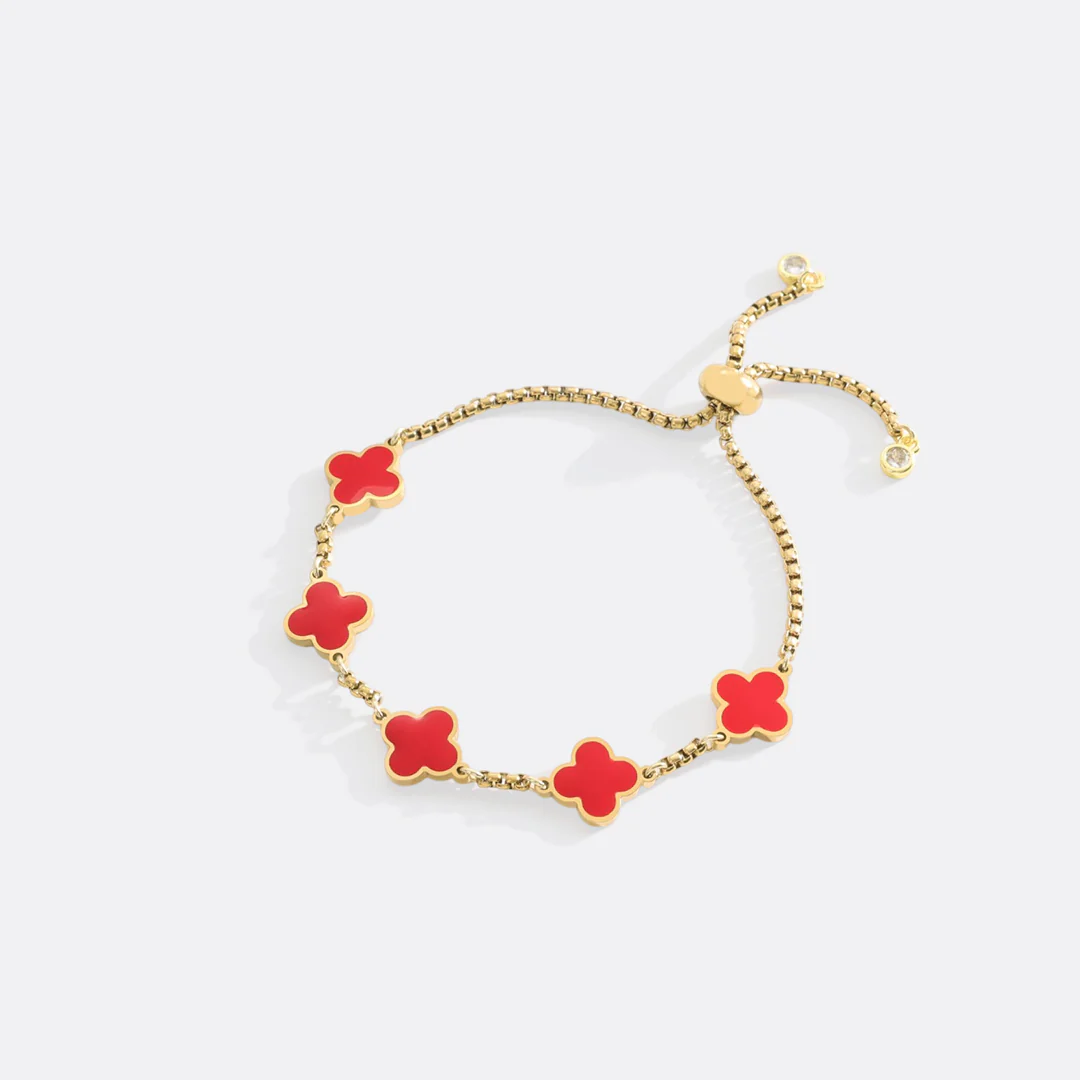 Clover Enamel Bracelet - Image 33