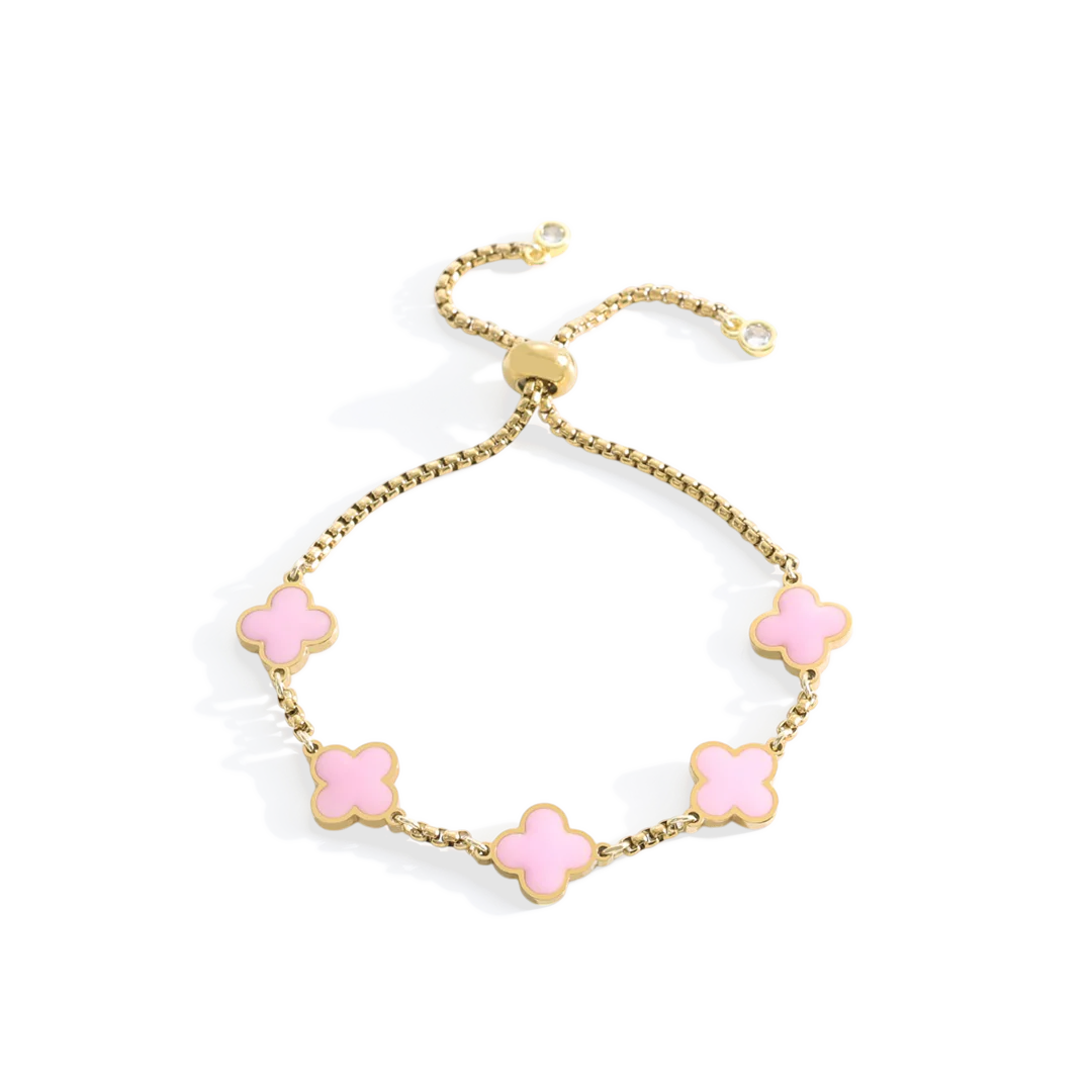 Clover Enamel Bracelet - Image 36