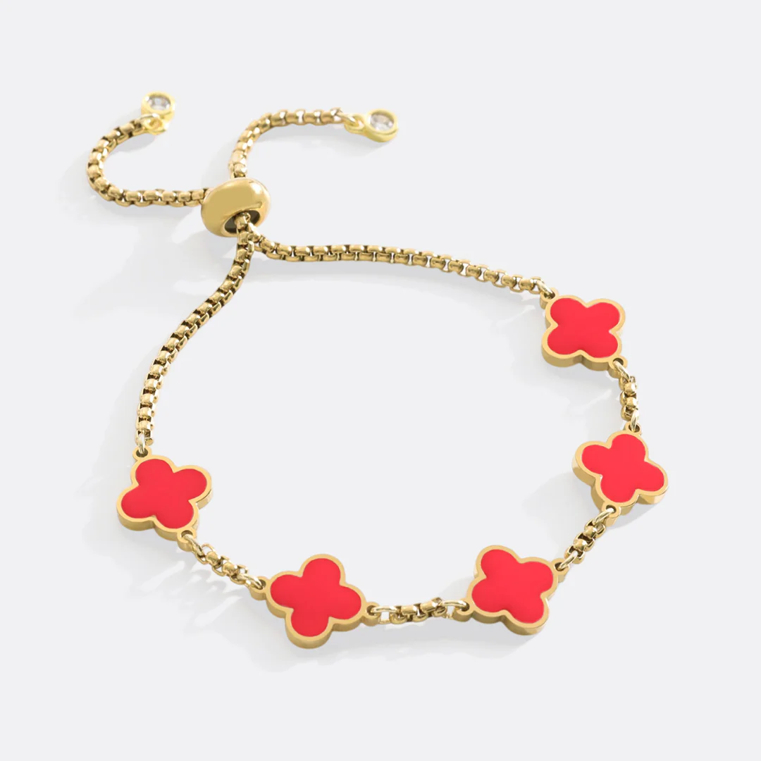 Clover Enamel Bracelet - Image 42