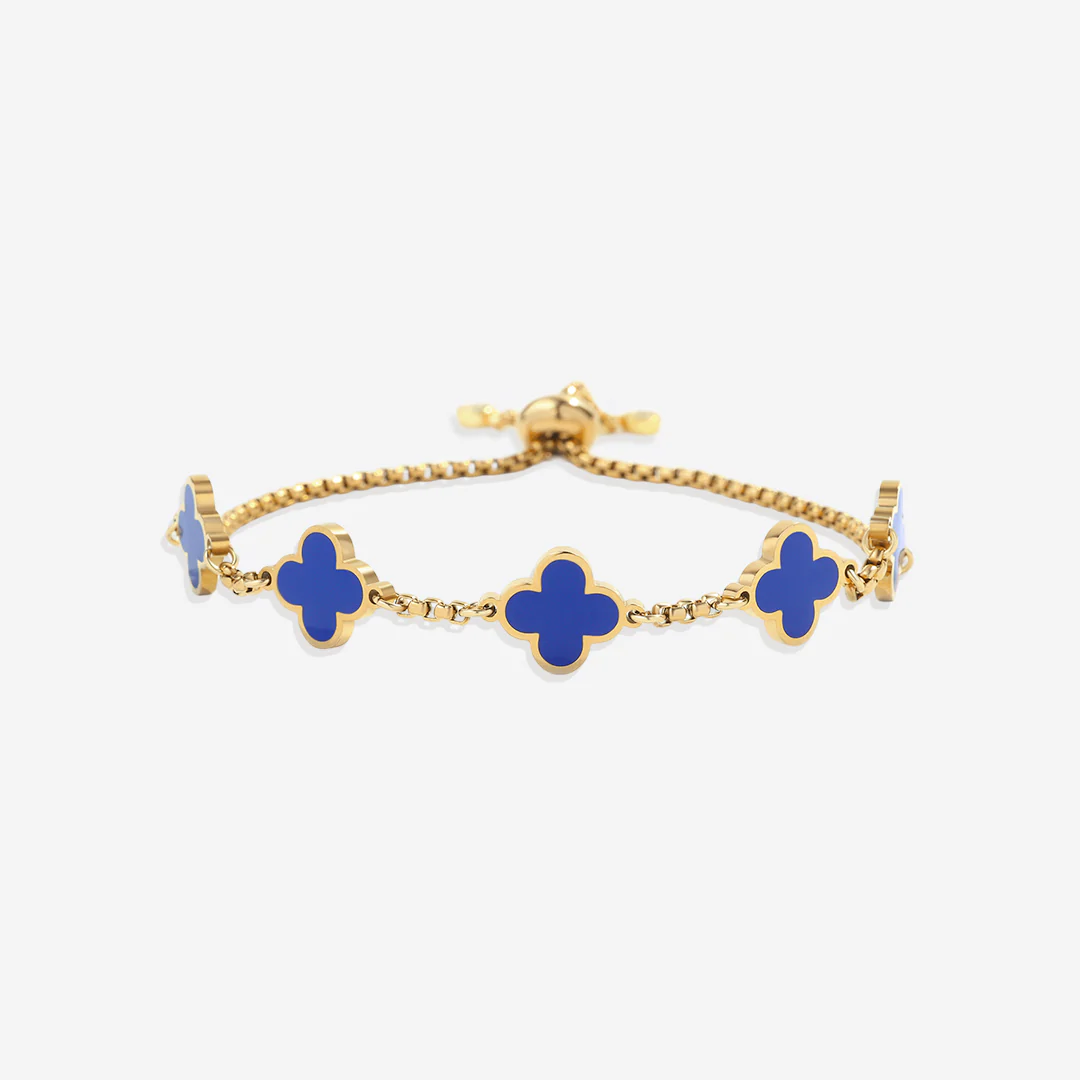 Clover Enamel Bracelet - Image 6
