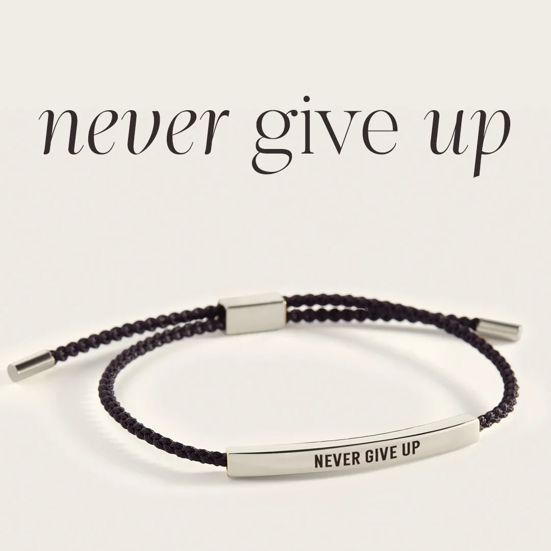 Never Give Up Inspire Bracelet