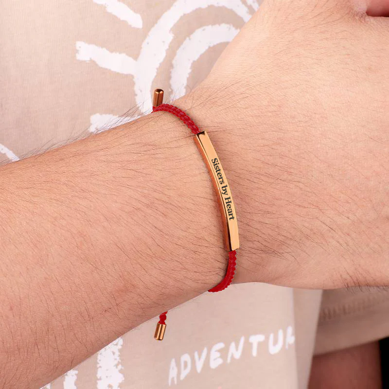 Not Sisters By Blood But Sisters By Heart Inspire Bracelet - Image 19