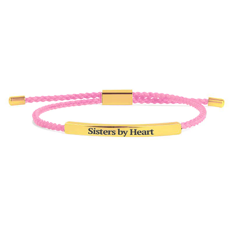 Not Sisters By Blood But Sisters By Heart Inspire Bracelet - Image 22