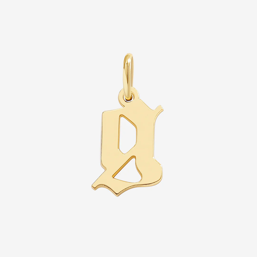 Old English Letter Charm - Image 13