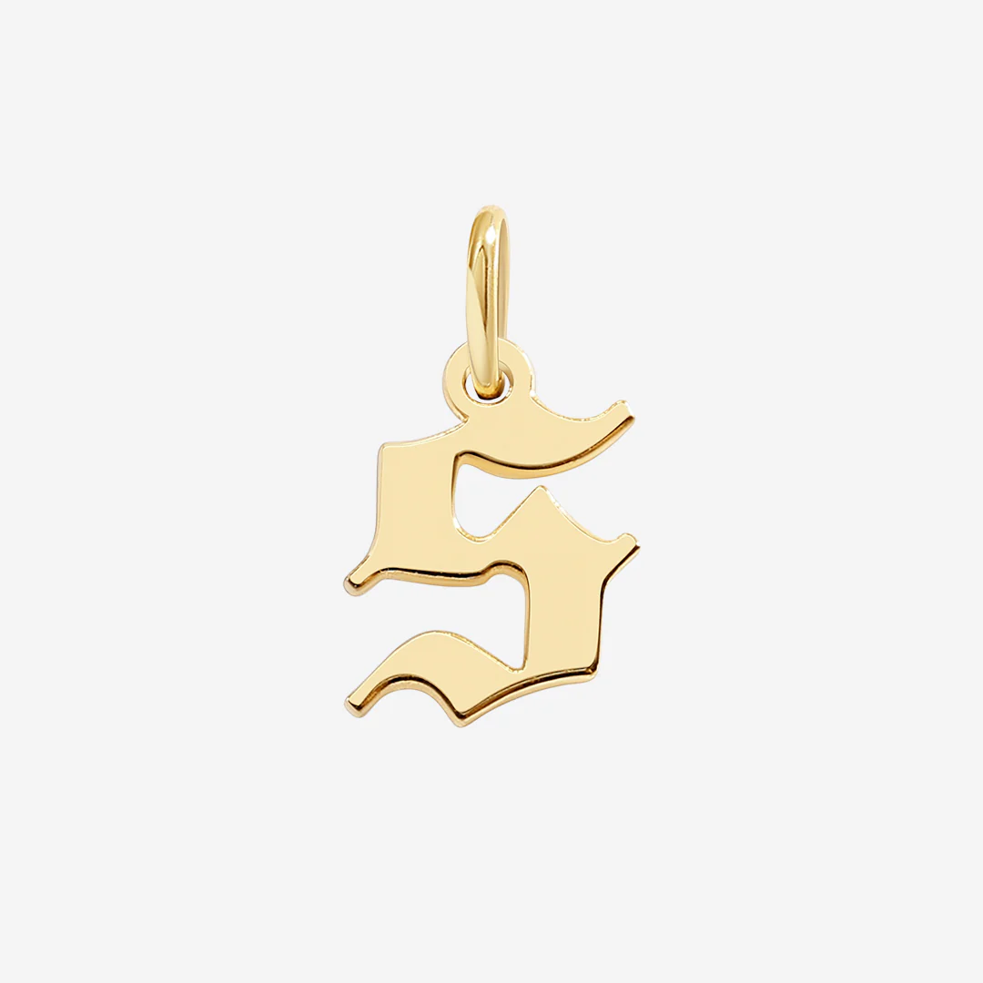 Old English Letter Charm - Image 25