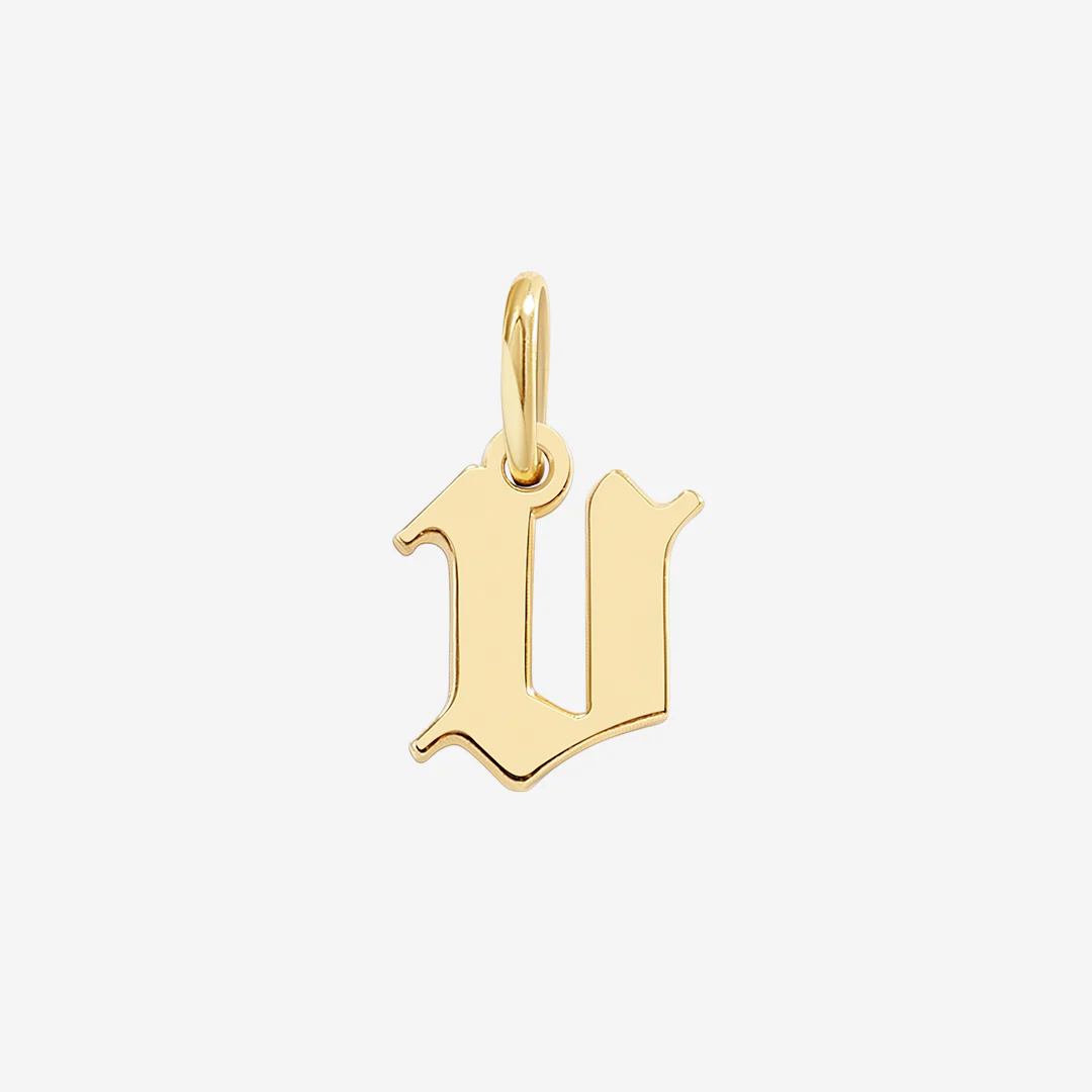 Old English Letter Charm - Image 27