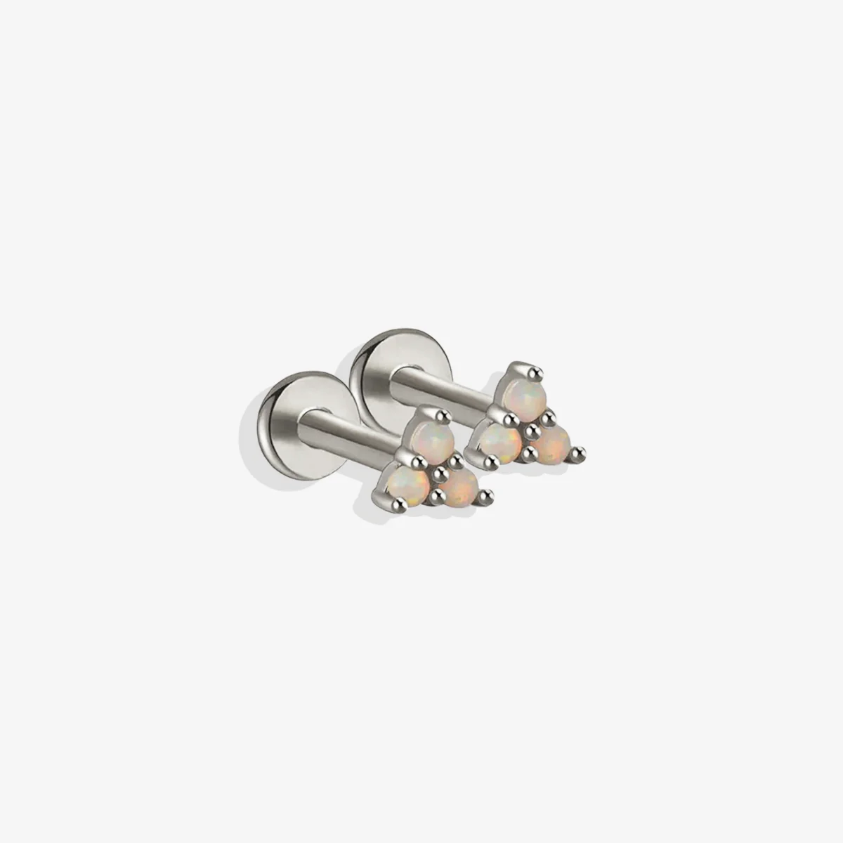 Opal Trio Sleeper Stud Earrings | 18g - Image 15