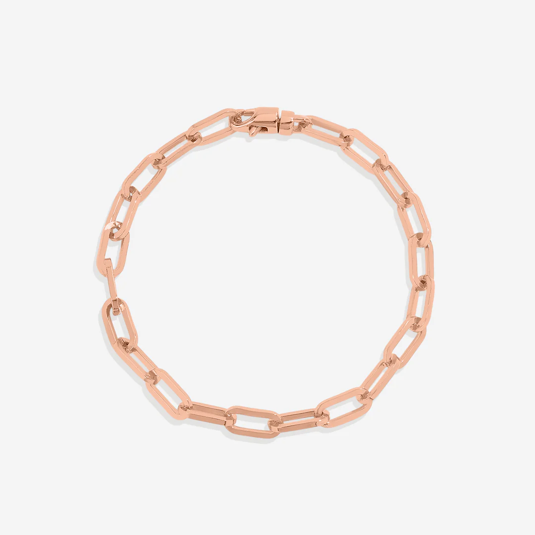 Open Link Paperclip Chain Bracelet - Image 9
