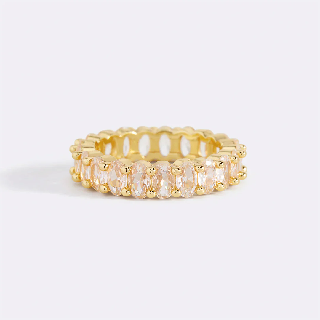 Oval Eternity Ring - Image 15