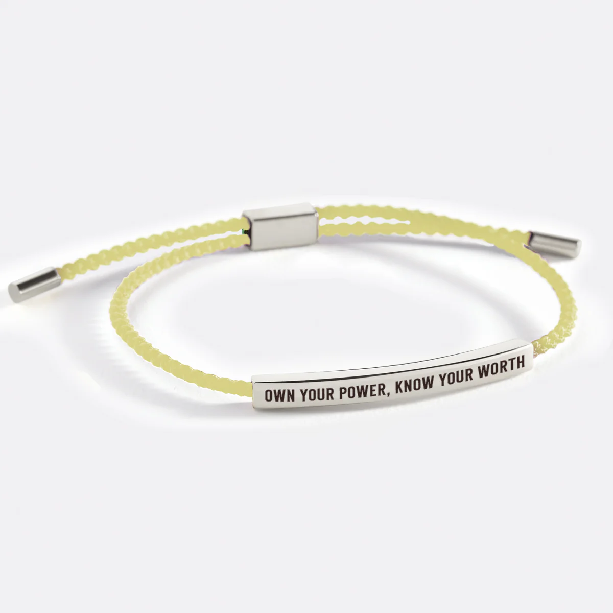 Own Your Power, Know Your Worth Inspire Bracelet - Image 9