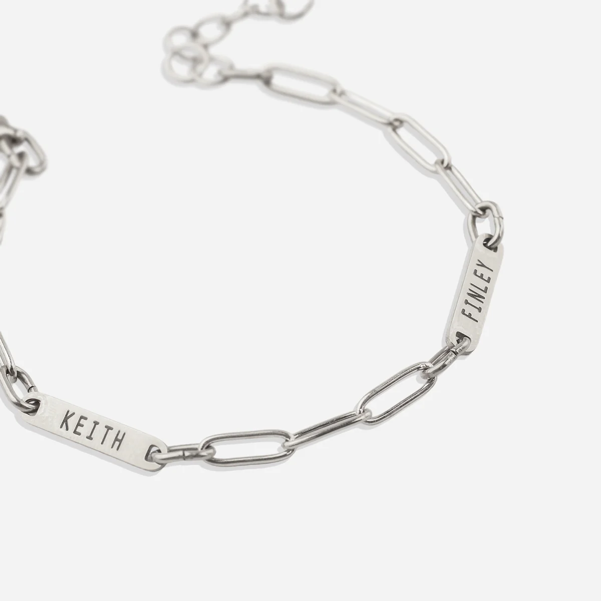 Personalized Paperclip Name Bracelet - Image 36