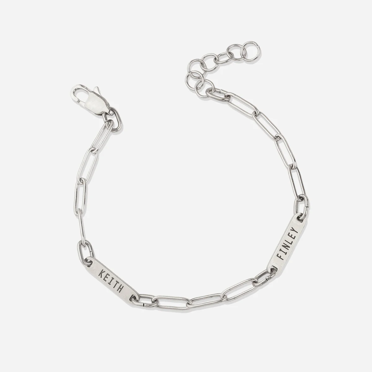 Personalized Paperclip Name Bracelet - Image 39
