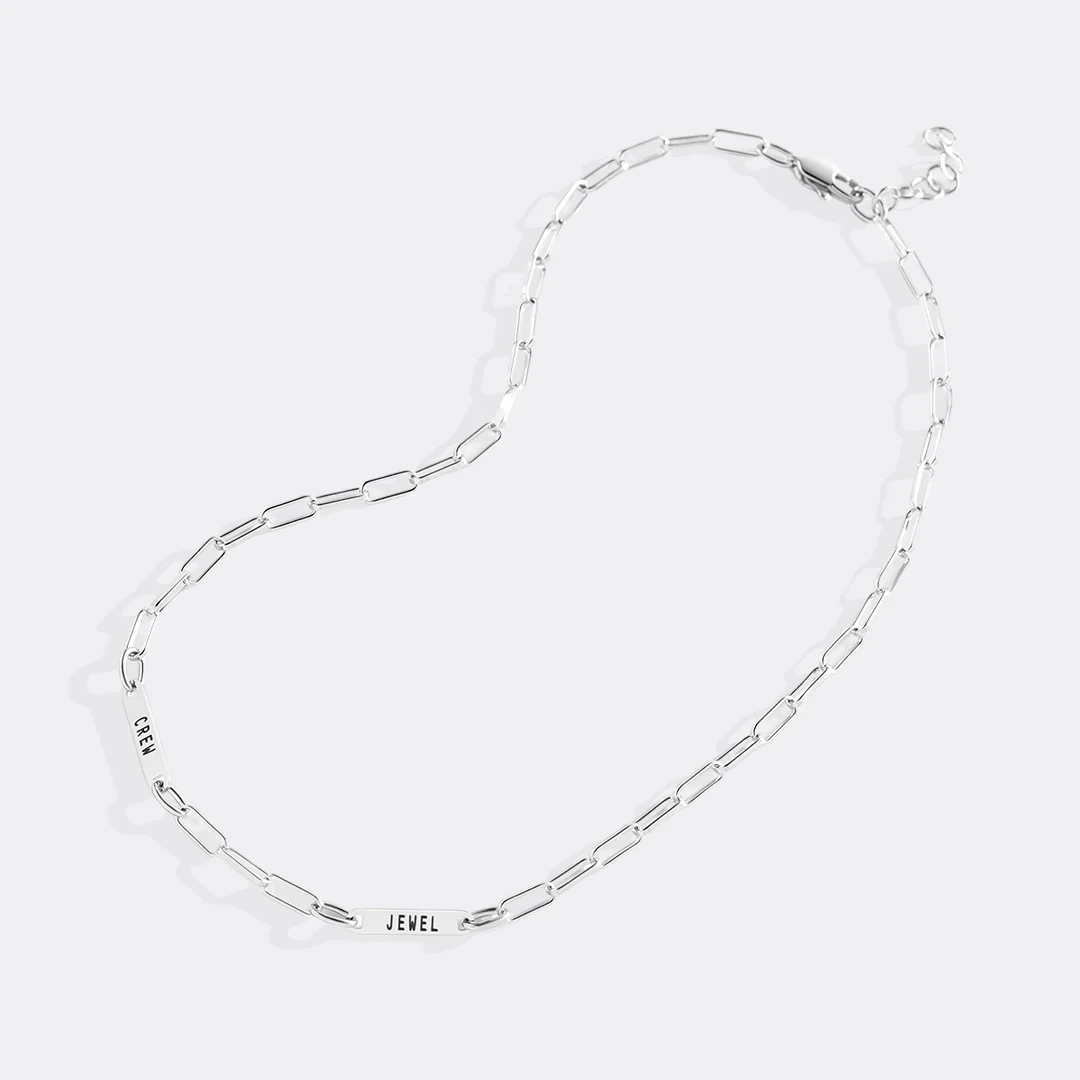 Paperclip Necklace With Personalized Names - Image 55