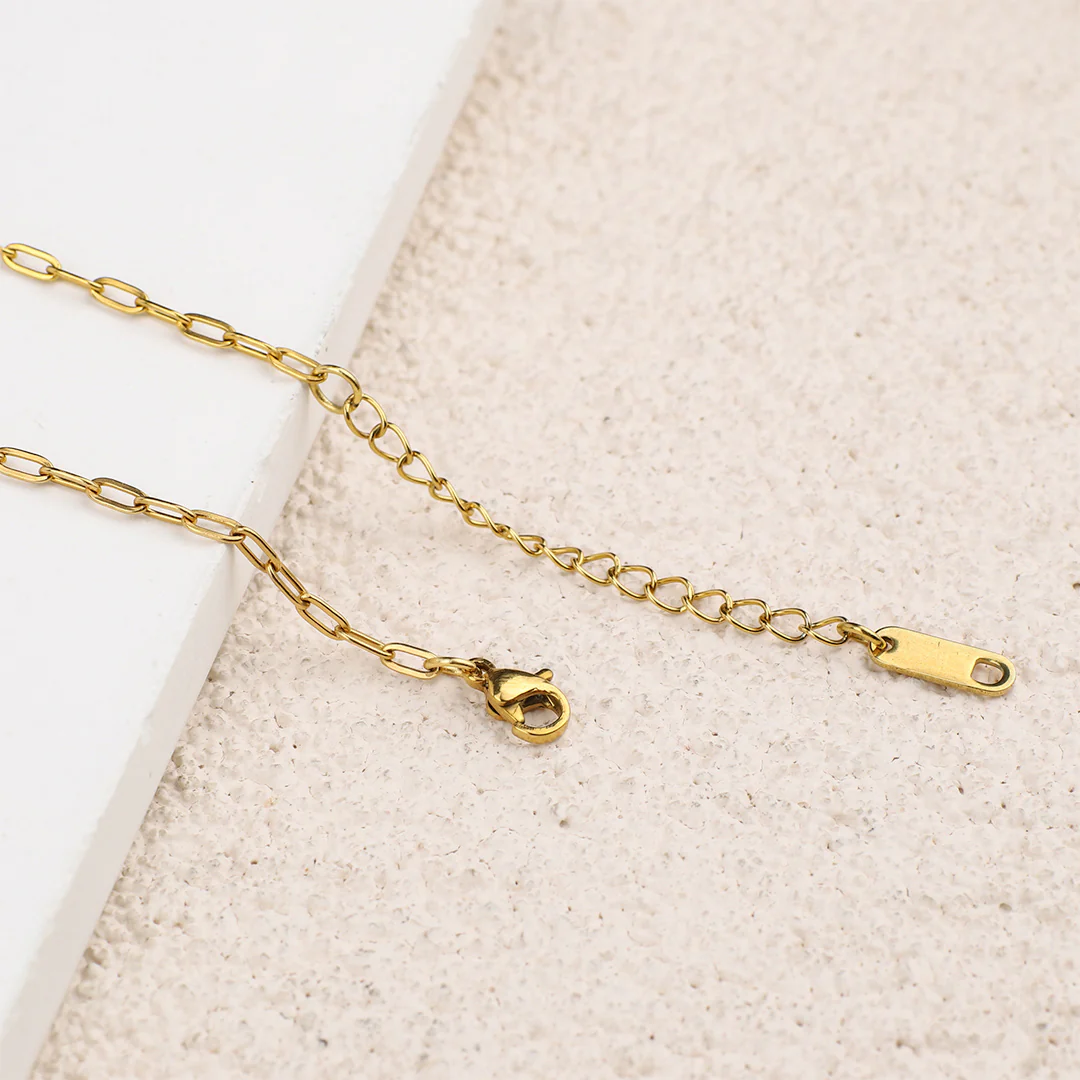 Paradiso Paperclip Chain Necklace - Image 6