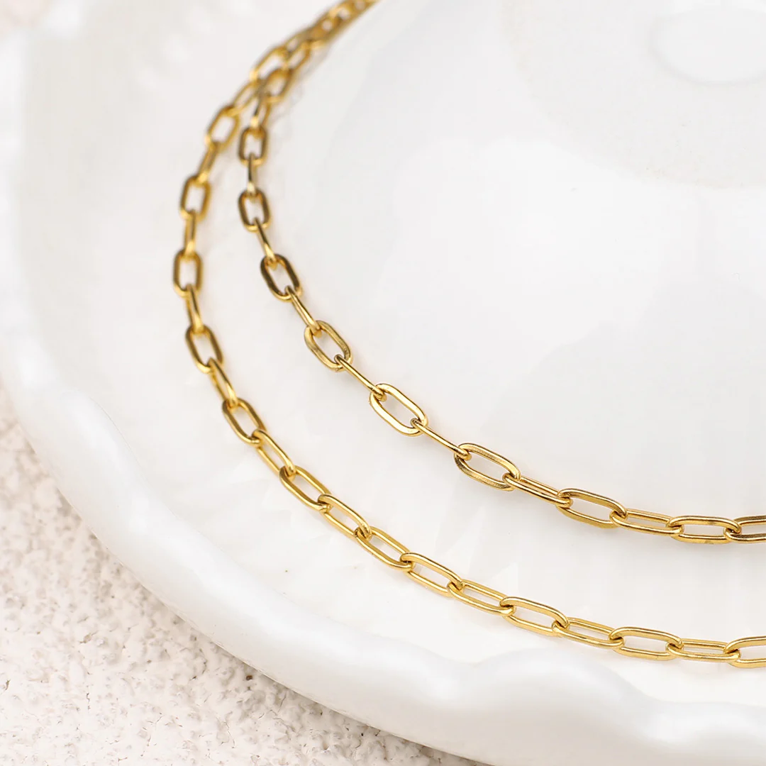 Paradiso Paperclip Chain Necklace - Image 7