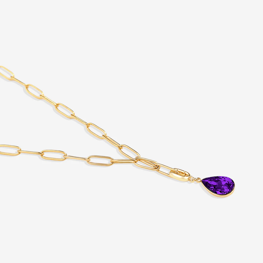Teardrop Birthstone Charm - Image 11
