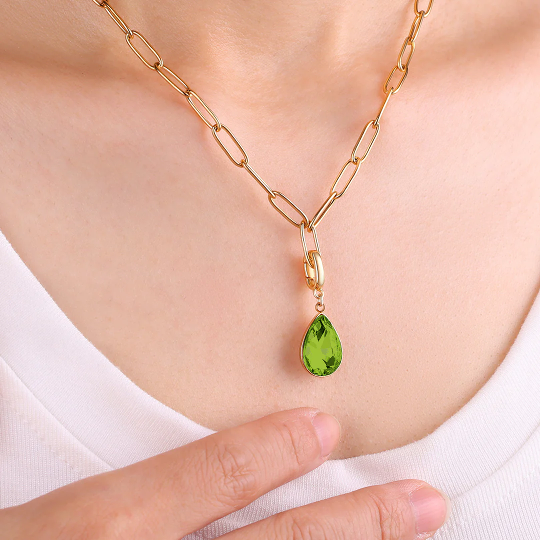 Teardrop Birthstone Charm - Image 43
