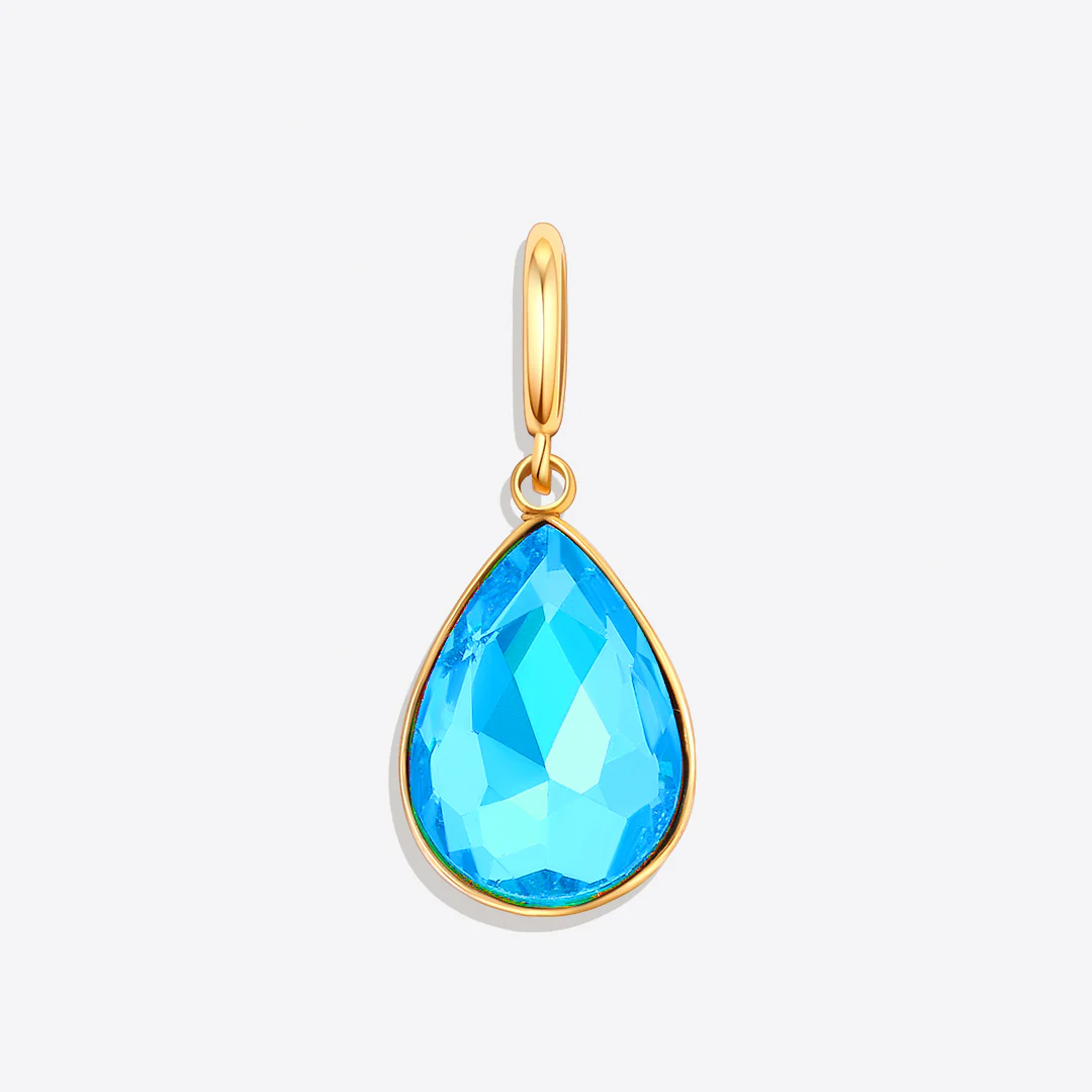 Teardrop Birthstone Charm - Image 60