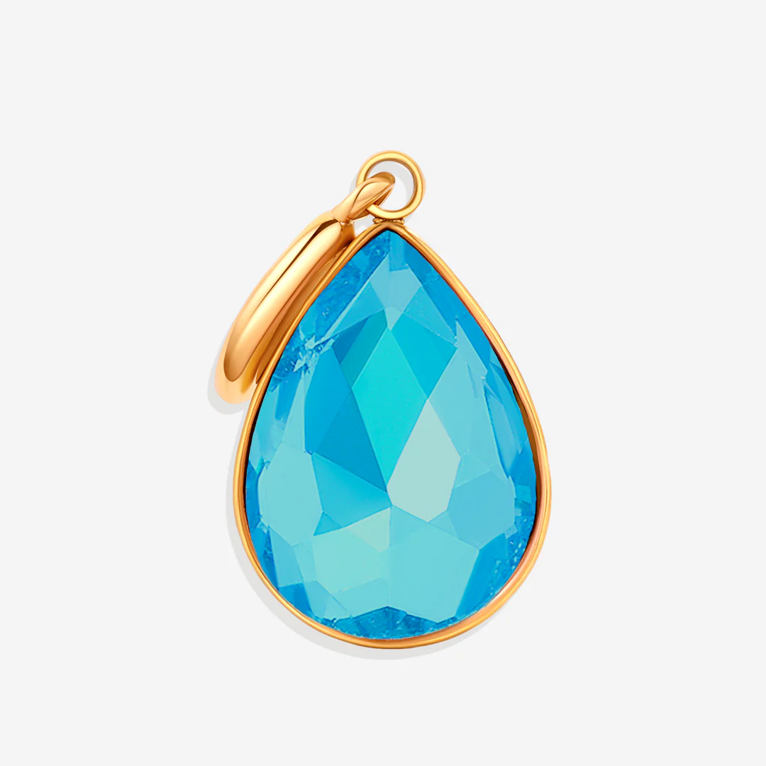 Teardrop Birthstone Charm - Image 61