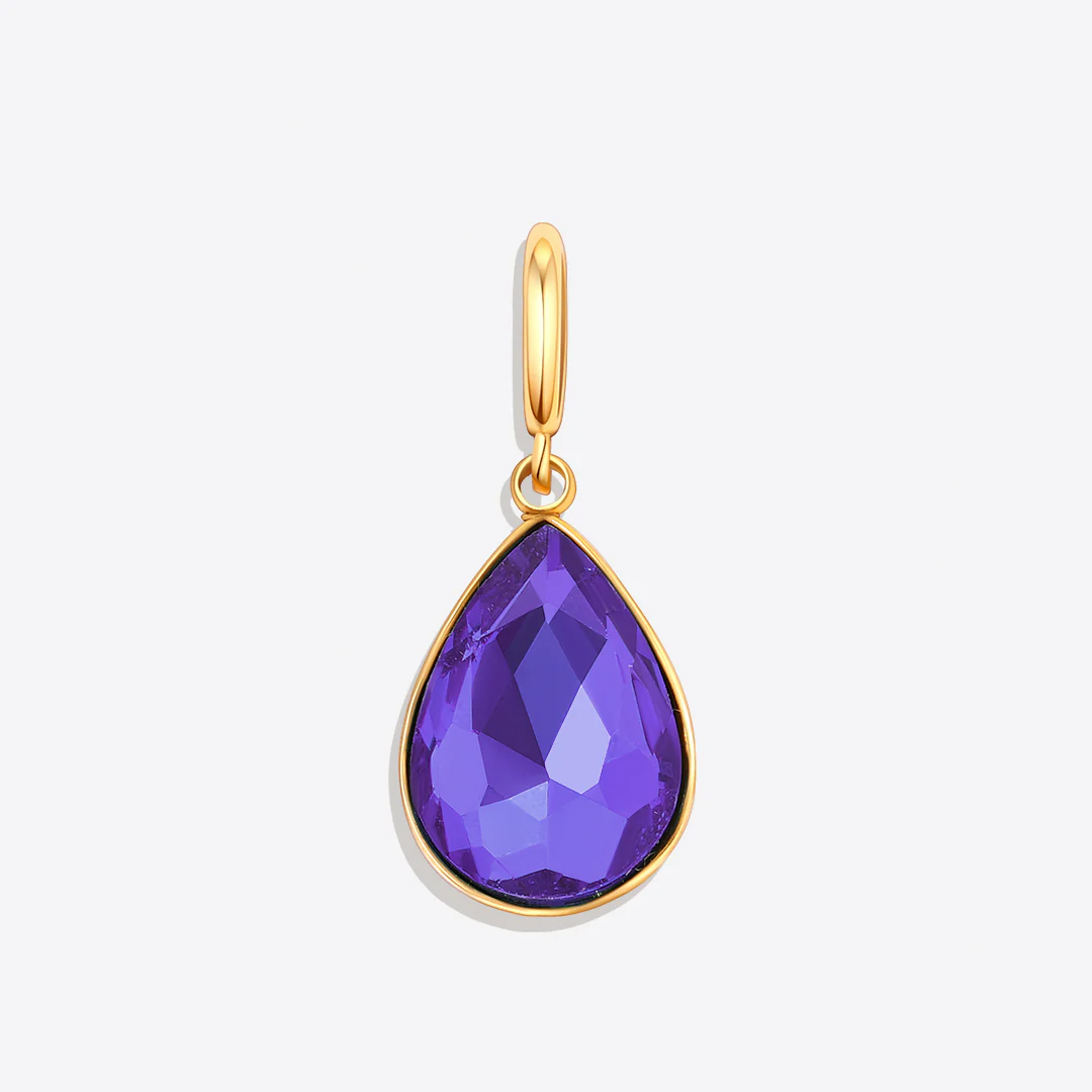 Teardrop Birthstone Charm - Image 62
