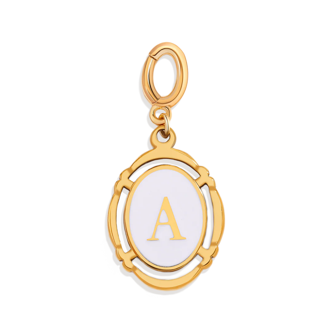 Vintage Initial Charm - Image 3