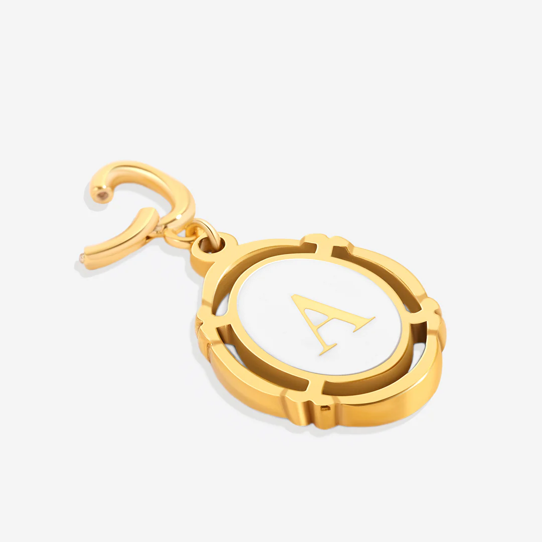Vintage Initial Charm - Image 4