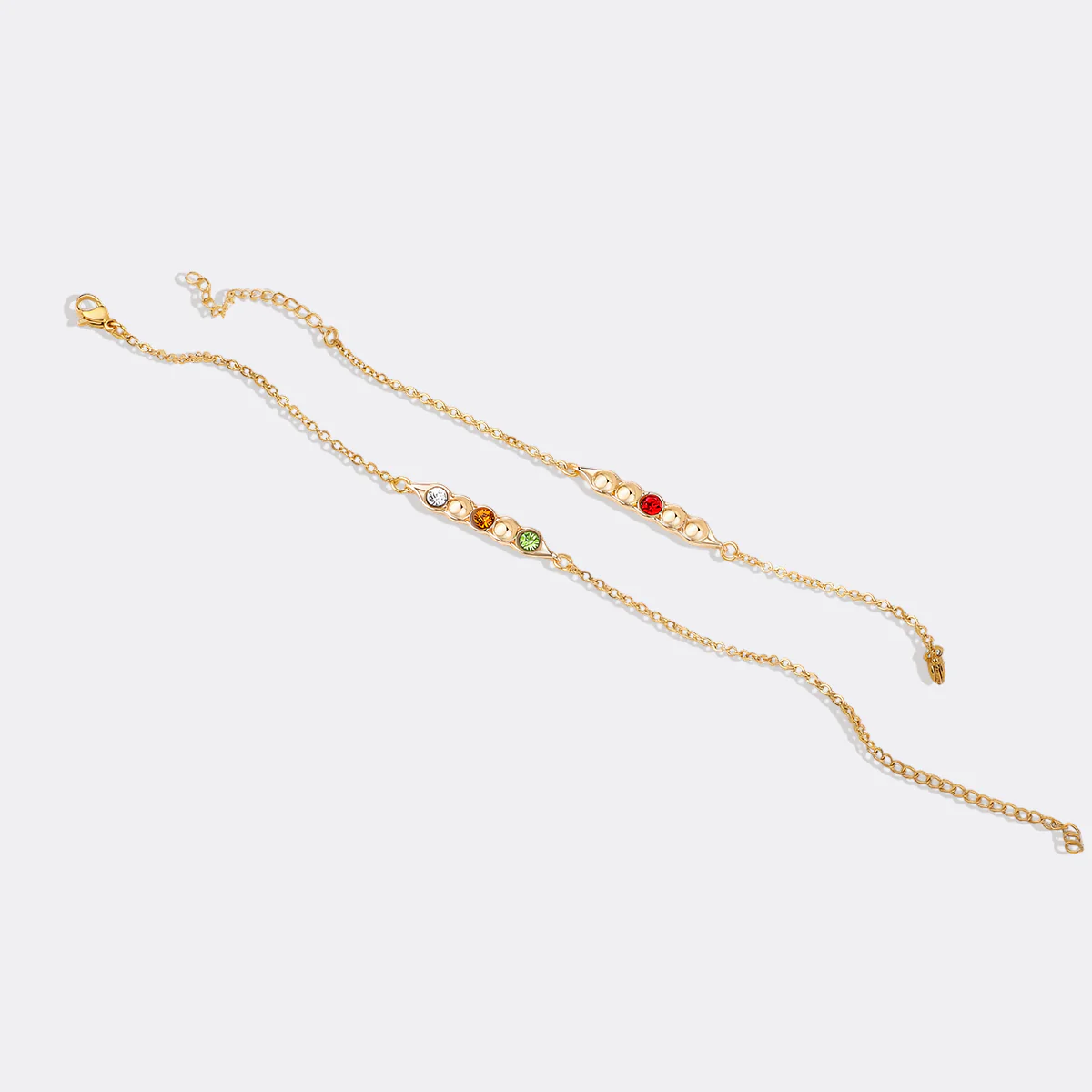 Peas in a Pod Birthstone Bracelet - Image 49
