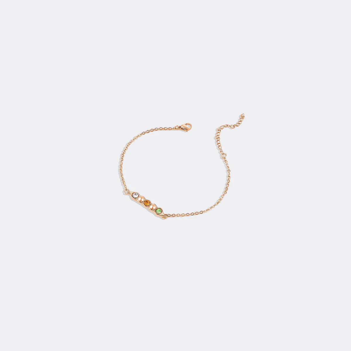 Peas in a Pod Birthstone Bracelet - Image 59