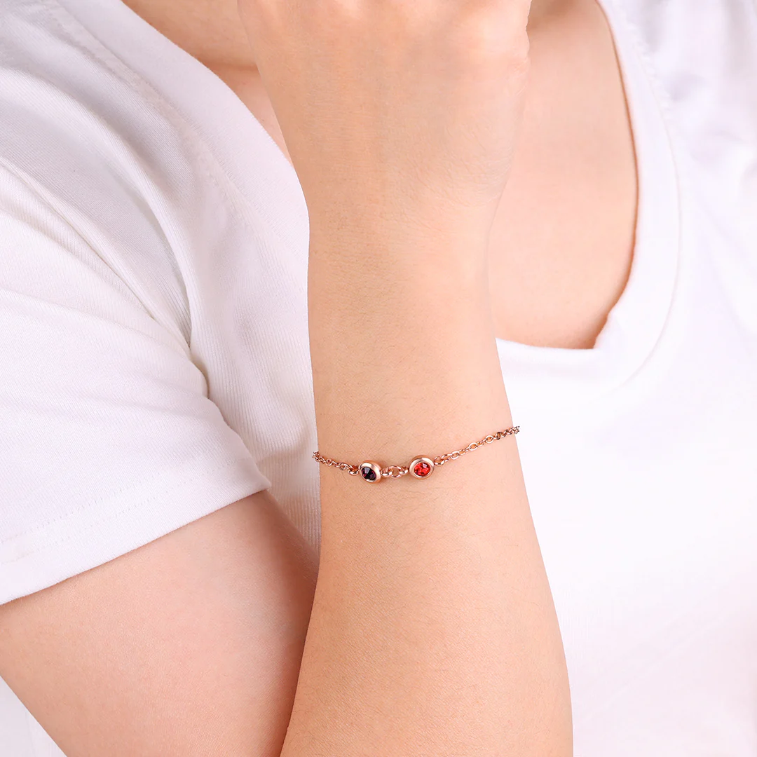 Personalized Birthstone Bracelet - Image 56