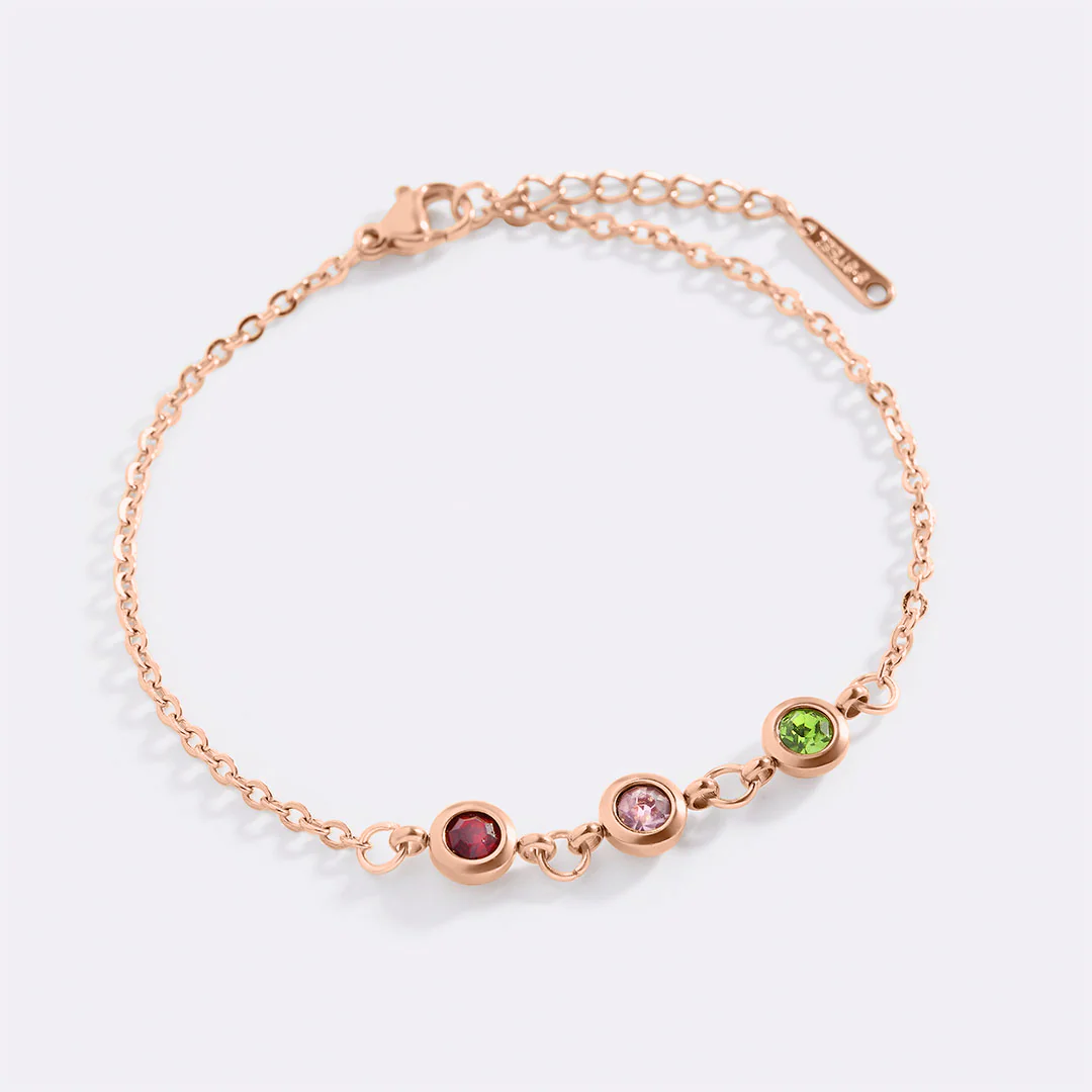 Personalized Birthstone Bracelet - Image 58