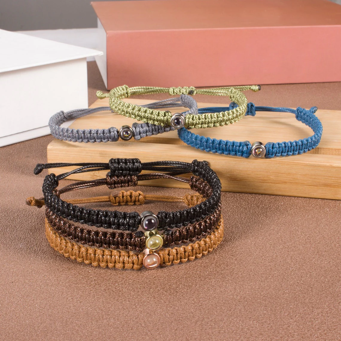Personalized Braided Photo Bracelet - Image 104