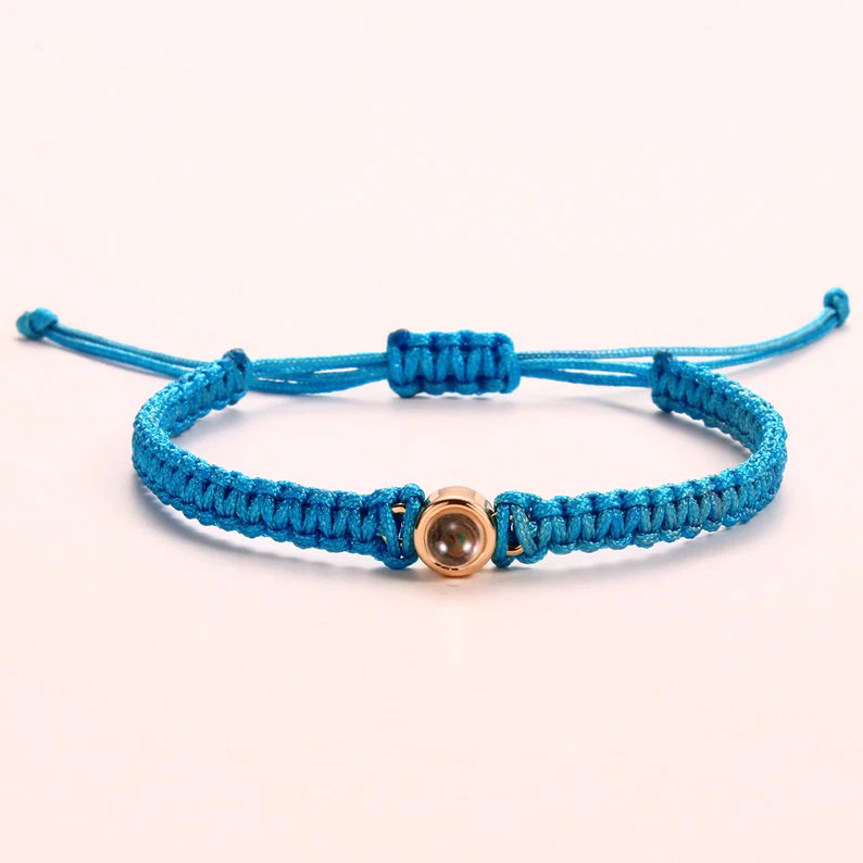 Personalized Braided Photo Bracelet - Image 17