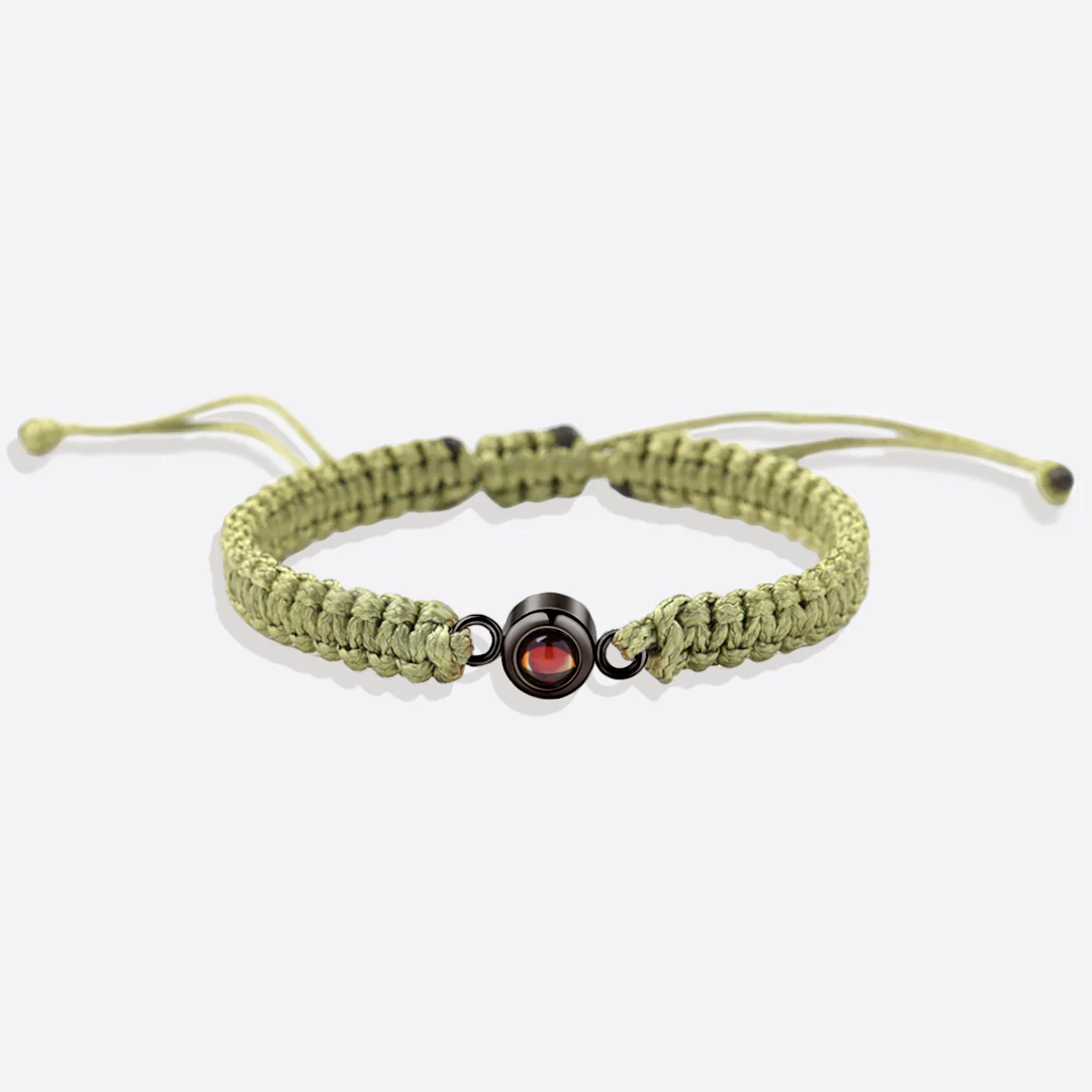 Personalized Braided Photo Bracelet - Image 190