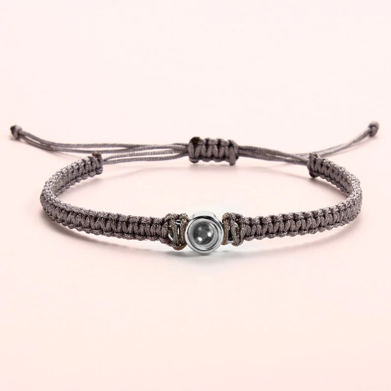 Personalized Braided Photo Bracelet - Image 22