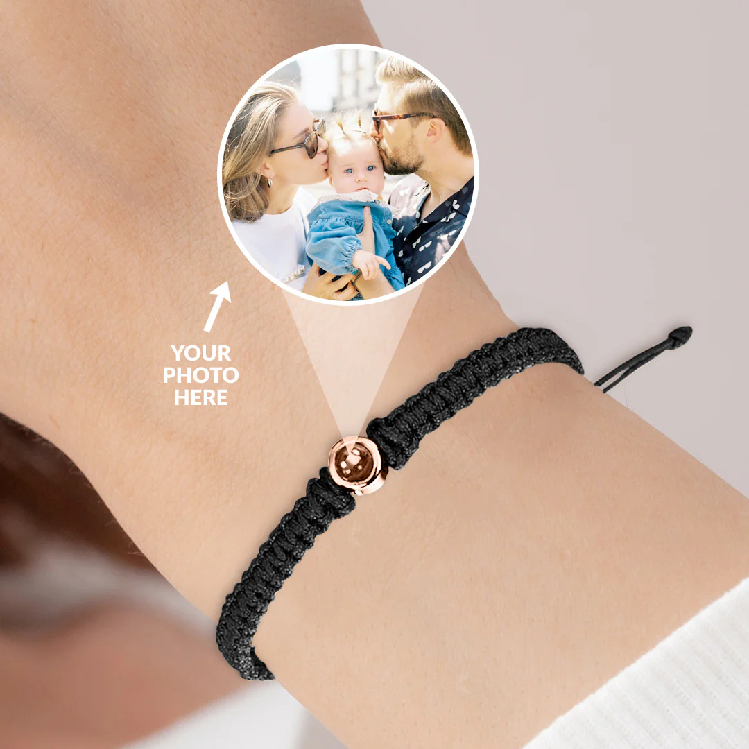 Personalized Braided Photo Bracelet - Image 37