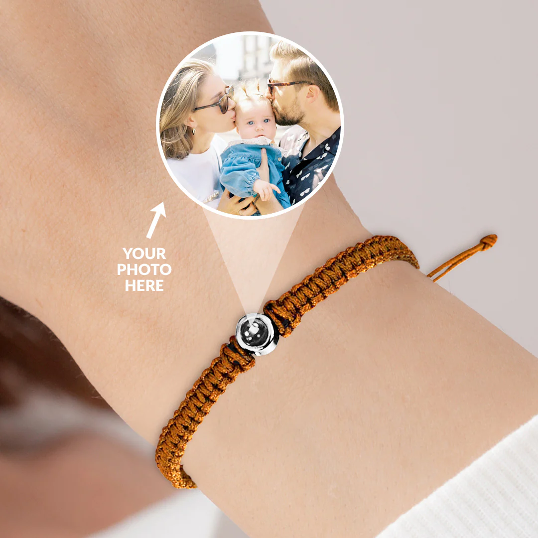 Personalized Braided Photo Bracelet - Image 49