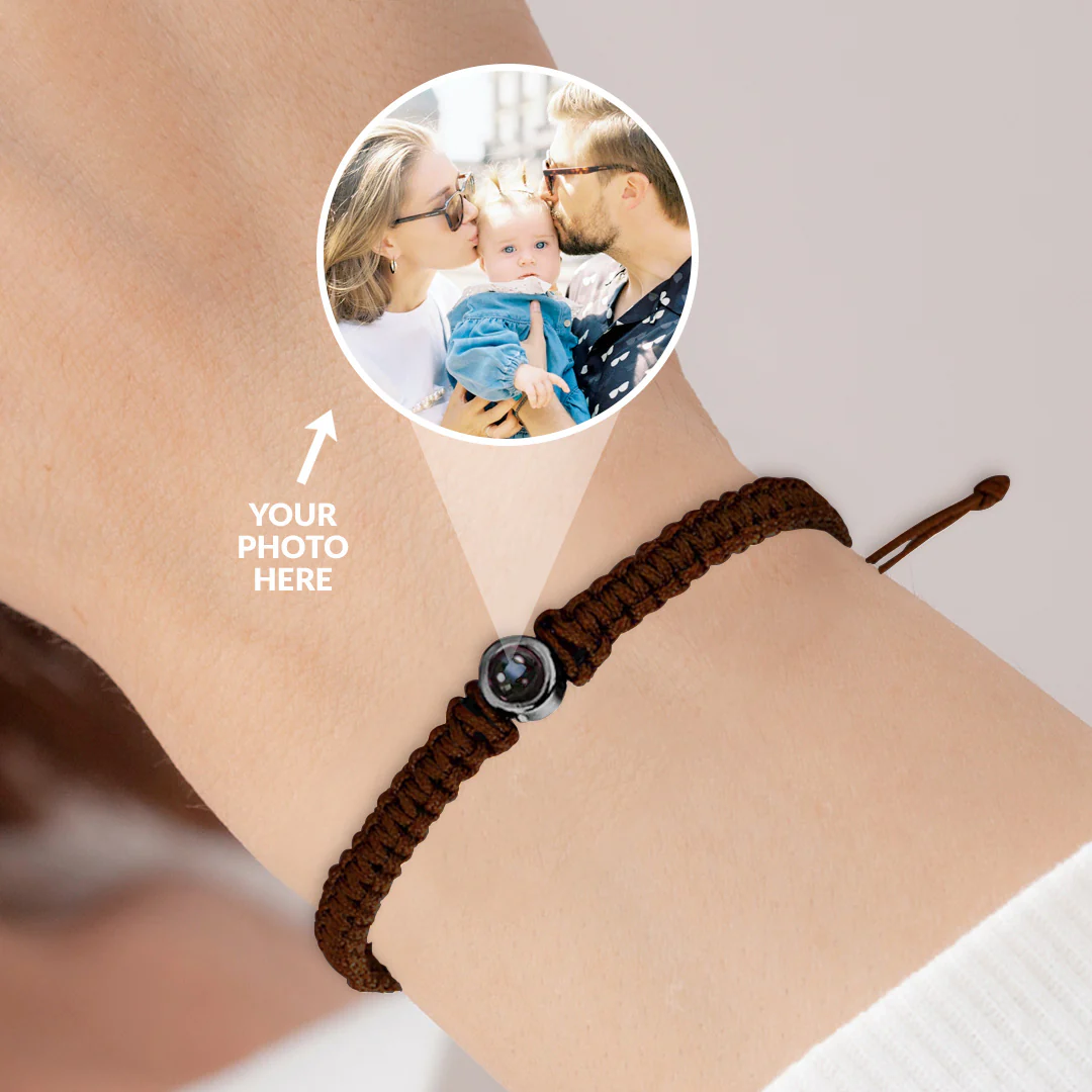 Personalized Braided Photo Bracelet - Image 55